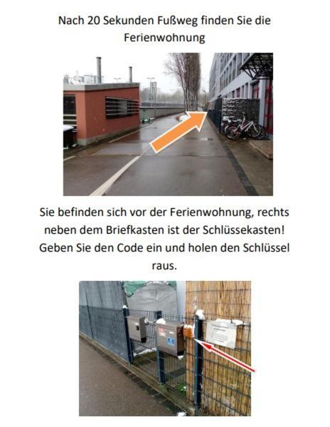 Luxurioese Wohnung Mit Eigenem Garten Augsburg Bagian luar foto